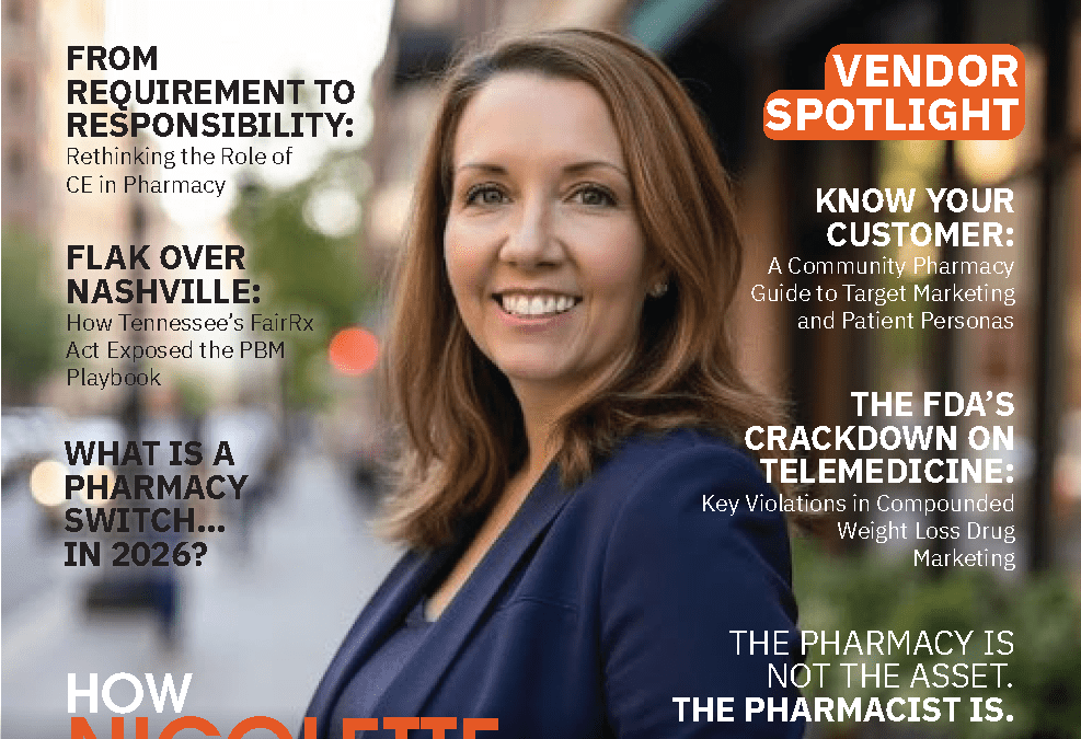 Nicolette Mathey Featured on the Cover of Dispense Times: AtriumX, Dotti, and the Future of Independent Pharmacy